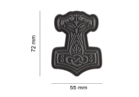 JTG Thors Hammer Rubber Patch