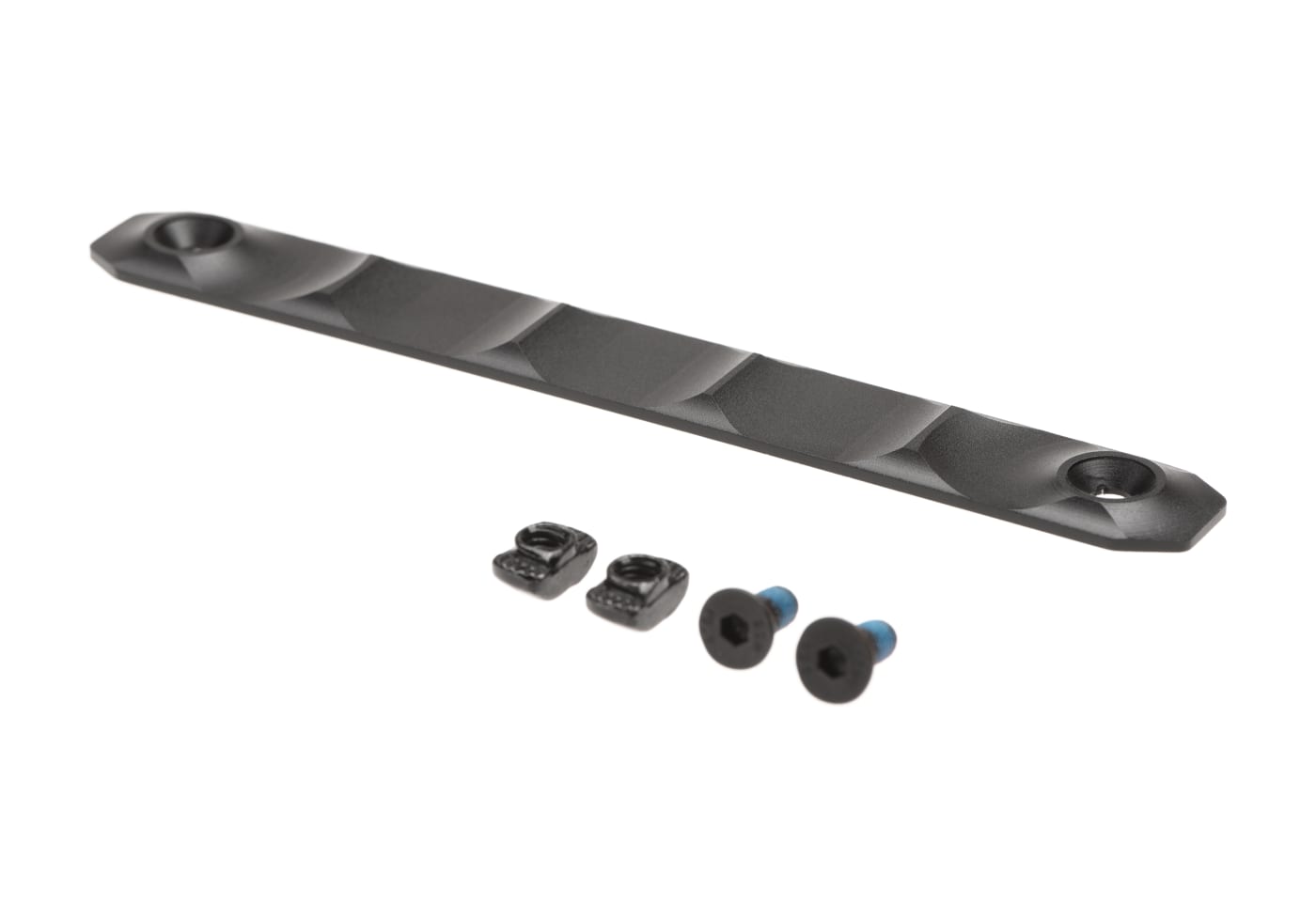 Metal Type D CNC Aluminium Rail Cover Long for M-LOK & Keymod