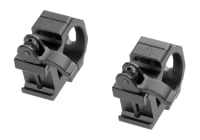 Leapers 30mm QD CNC Mount Rings Medium