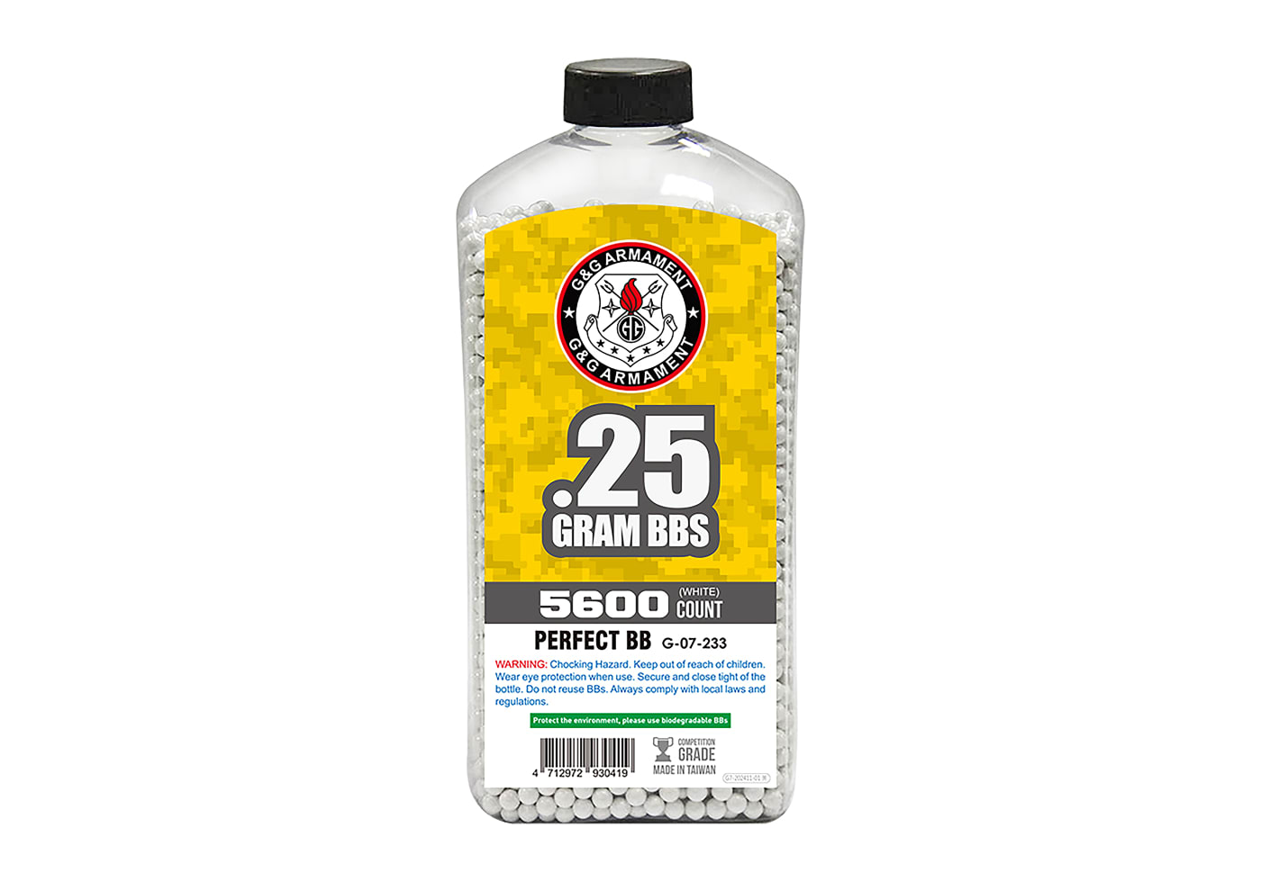 G&G 0.25g Perfect BBs 5600rds