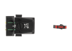 LPA Fiber Optic Sight Set for Glock 17/19