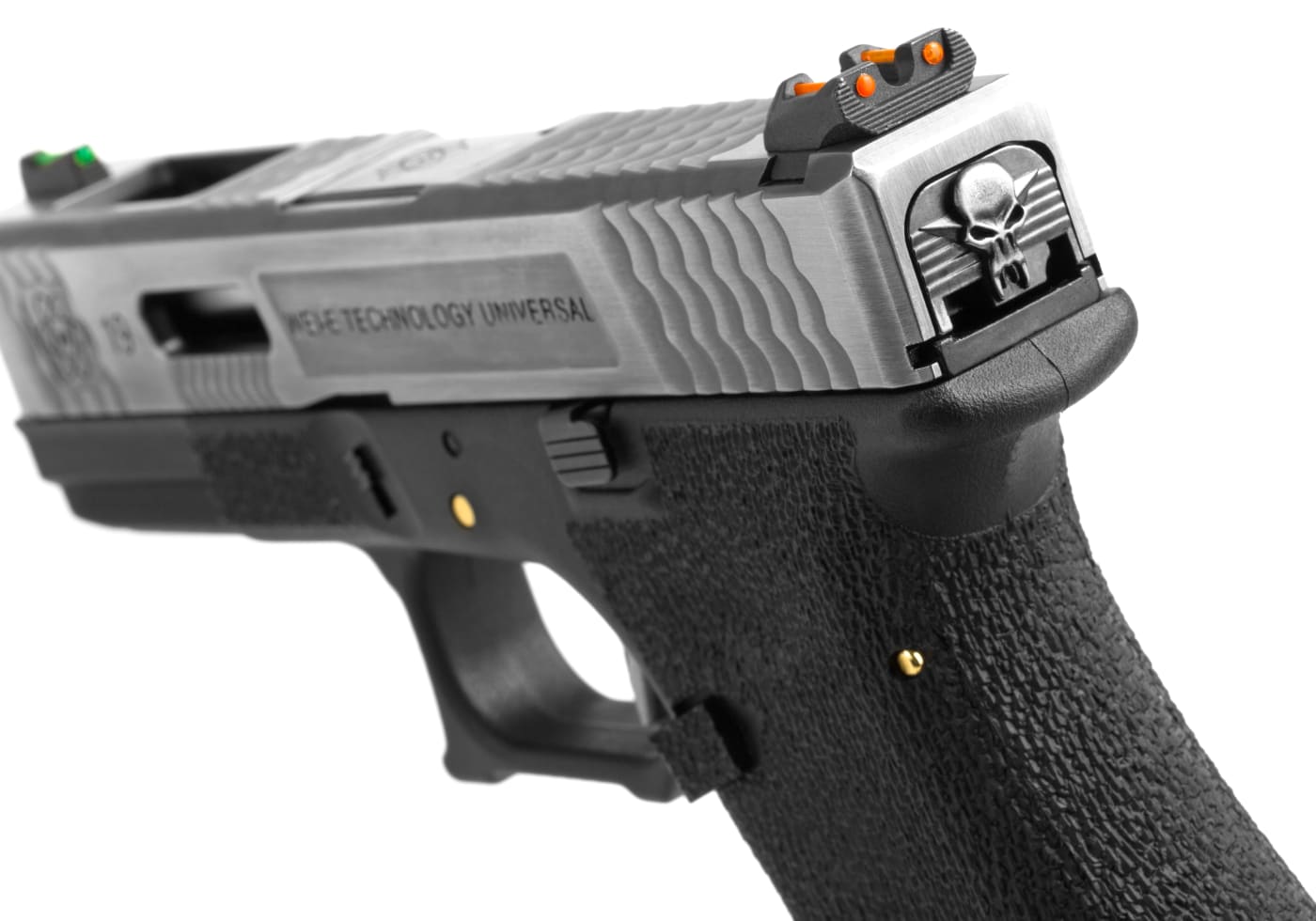 WE G-Force 19 SV Silver Barrel Metal Version GBB