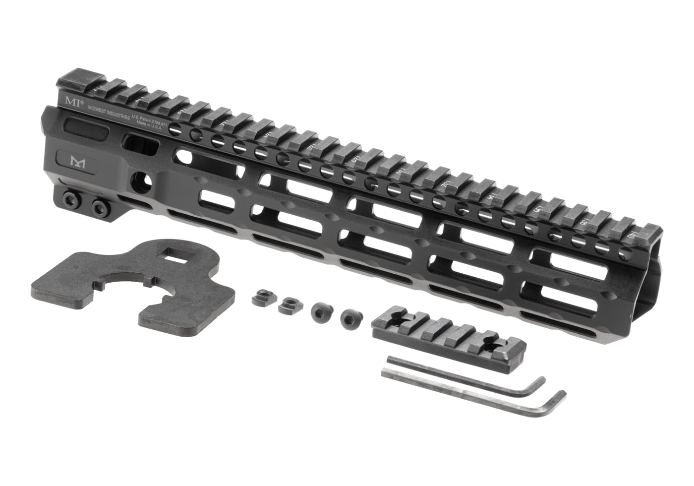 Midwest Industries AR15 10.5 Inch Combat Handguard M-LOK