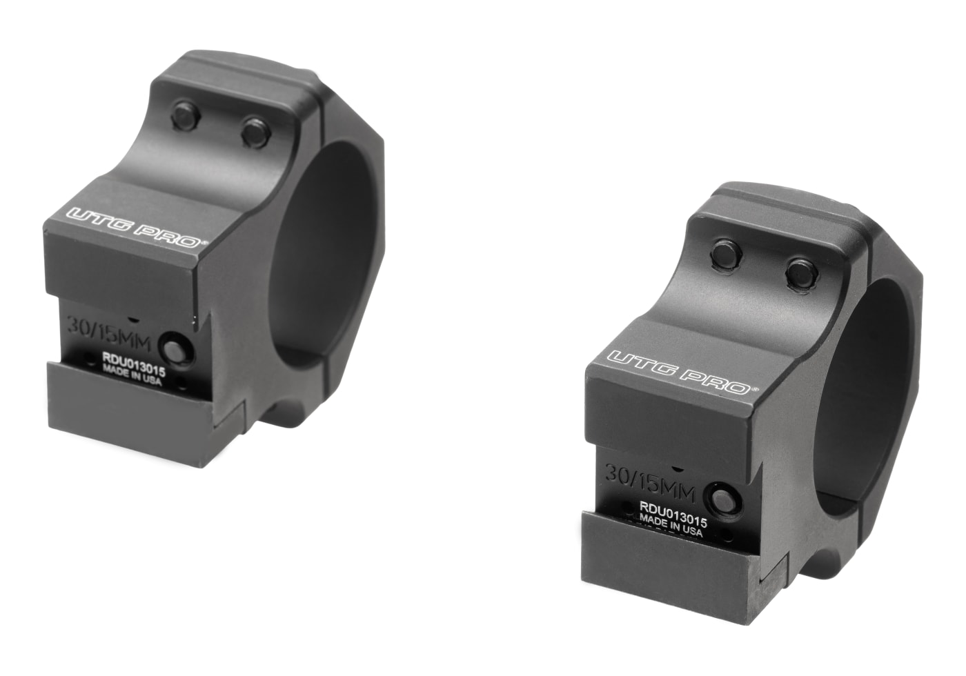 Leapers P.O.I. Medium Profile 30 mm Dovetail Rings