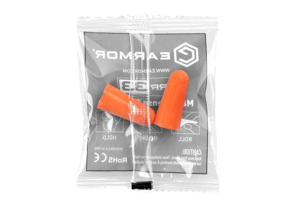 Earmor MaxDefense Ear Plugs NRR33 200 Pairs Box