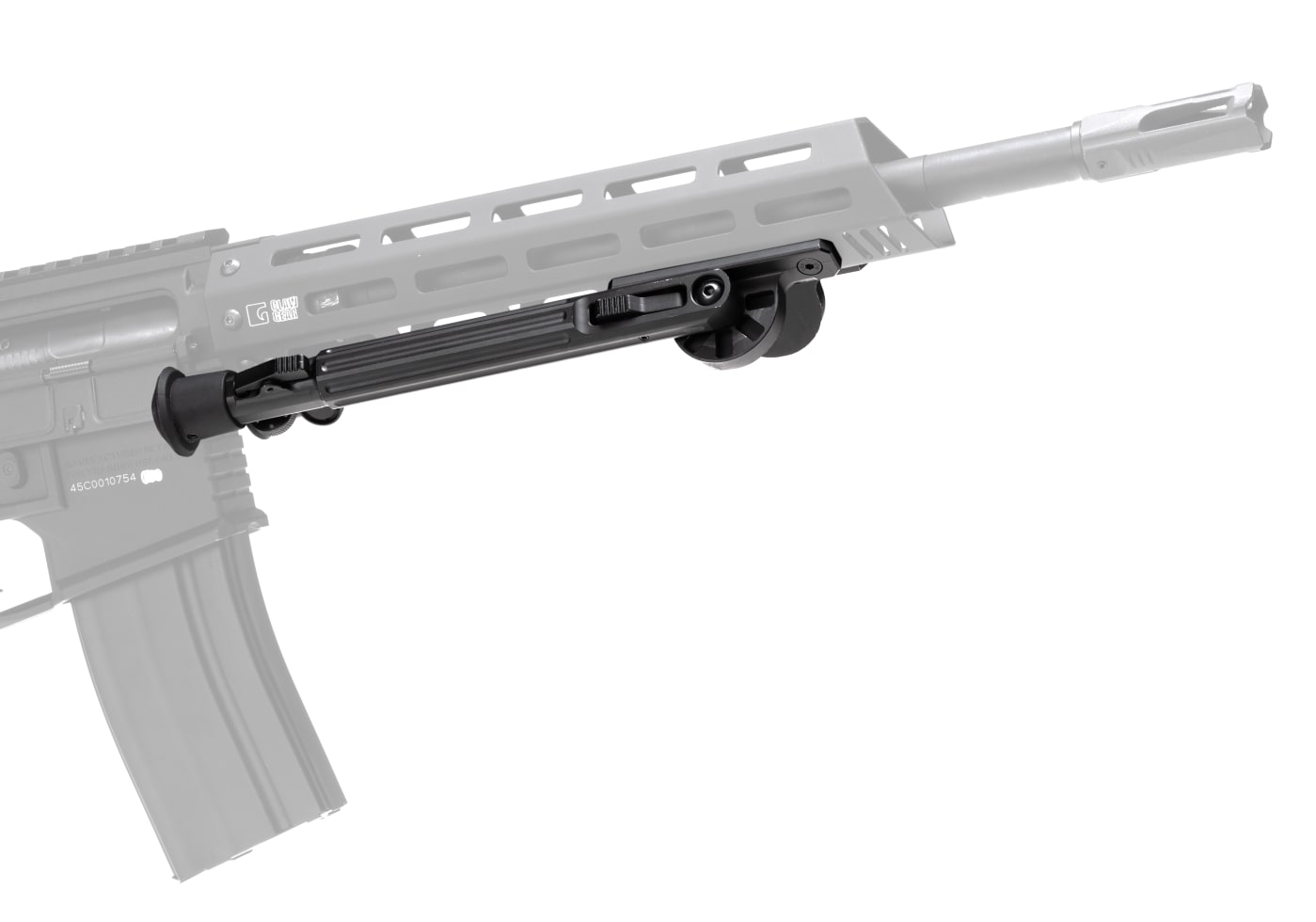 Ares M-LOK Swivel Bipod Long
