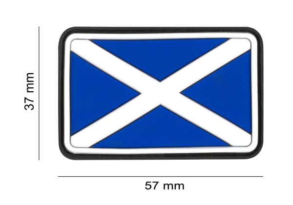 JTG Scotland Flag Rubber Patch