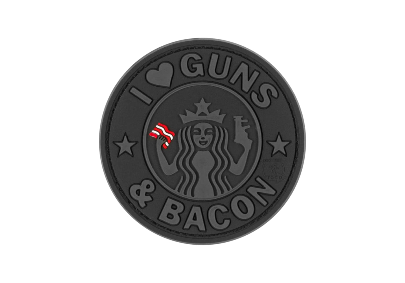 JTG Guns and Bacon Rubber Patch