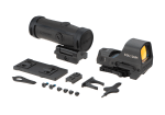 Holosun HS510C Solar Red Circle Dot Sight Combo with HM3X