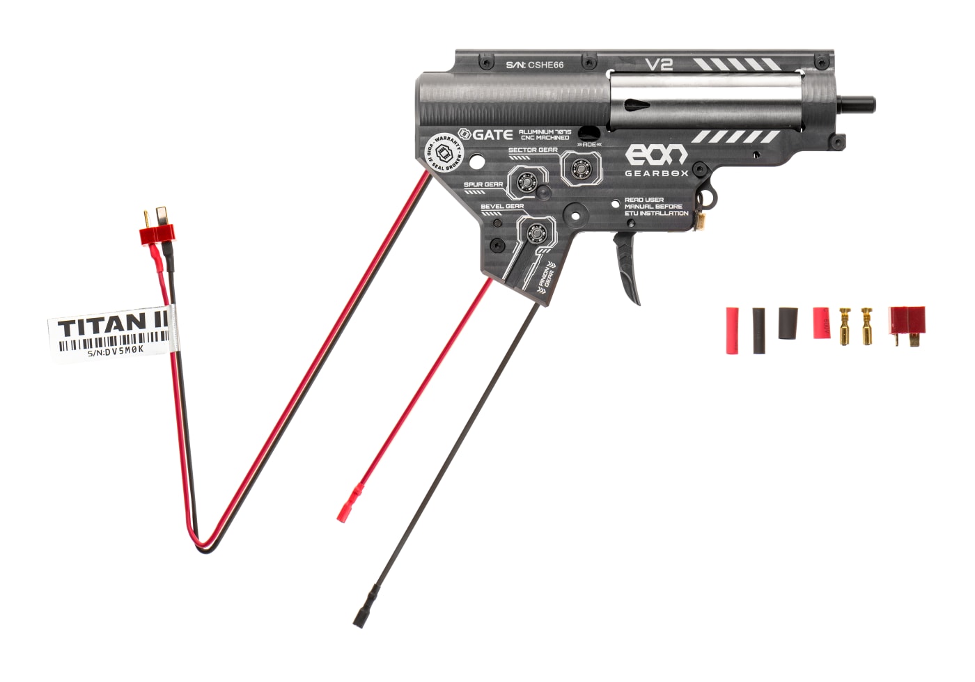 Gate EON Complete V2 Gearbox with Titan II Bluetooth 450FPS/1.9J