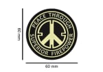 JTG Peace Rubber Patch