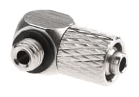 EpeS HPA 6mm Hose Coupling with Screwed Catch 90 Degree - Outer M5 Thread