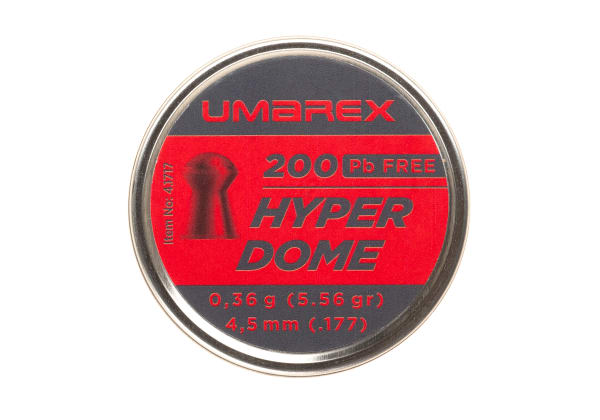 Umarex Hyperdome 4.5 mm Domed Pellets 0.36g 200rds