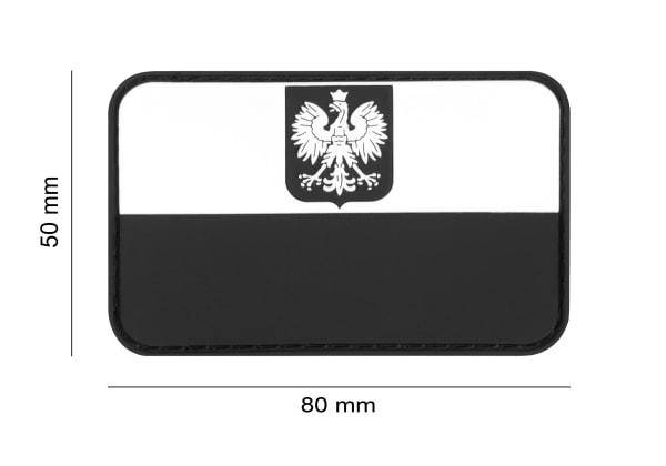 JTG Poland Flag Rubber Patch