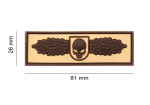 JTG SOF Skull Badge Rubber Patch