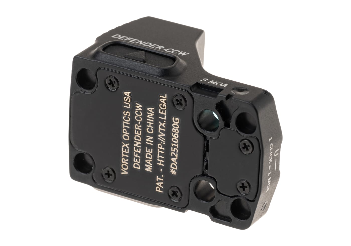 Vortex Optics Defender-CCW 3 MOA Green Dot Sight