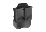 Frontline Polymer Double Pistol Mag Paddle Pouch