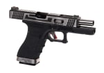 WE G-Force 17 SV Silver Barrel Metal Version GBB