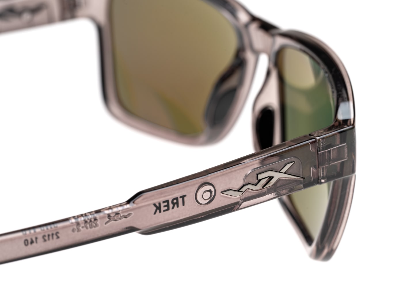 Wiley X WX Trek Captivate Polarized Blue Mirror
