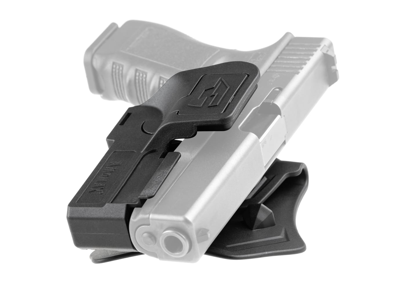 Amomax Universal Paddle Holster for Rail Pistols