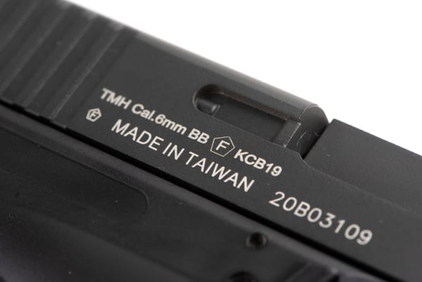 KWC KWC17 Black Barrel Metal Version Co2