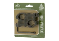 Leapers 25.4mm Mount Rings High
