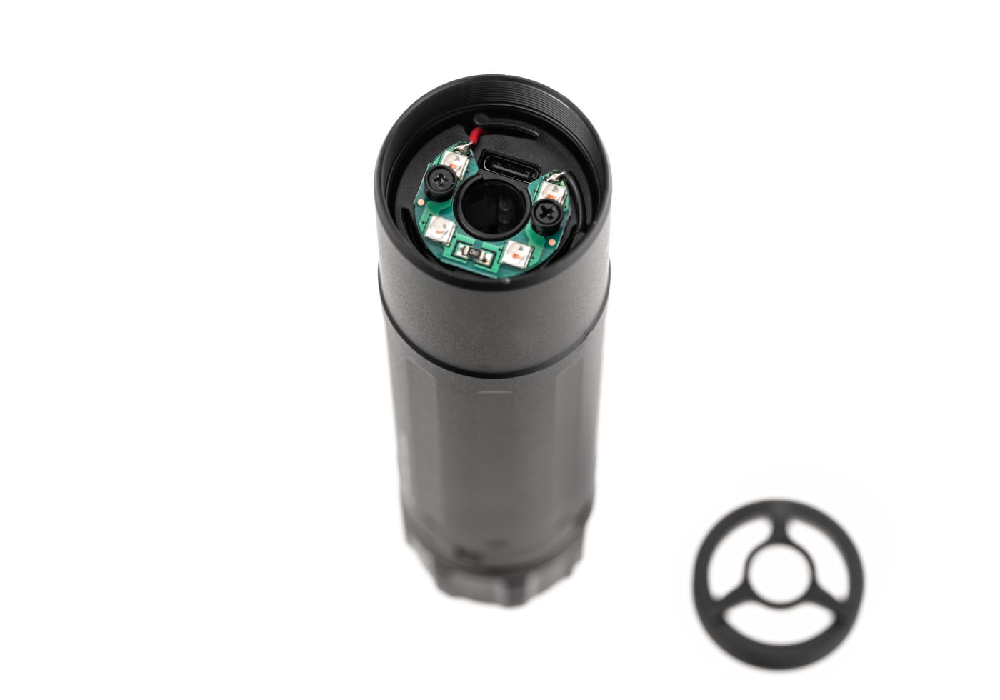 PTS Syndicate PTS Dead Air Sandman-K Mock Suppressor with Tracer