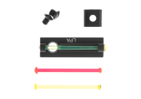 LPA Mini Fiber Optics Front Sight for 6mm Shotgun Ribs