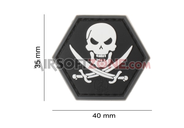 Pirates badges patches stickers Royalty Free Vector Image