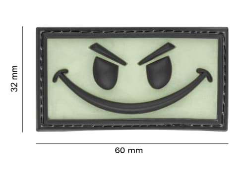 JTG Evil Smile Rubber Patch