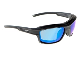 Wiley X WX Ozone Captivate Polarized Blue Mirror