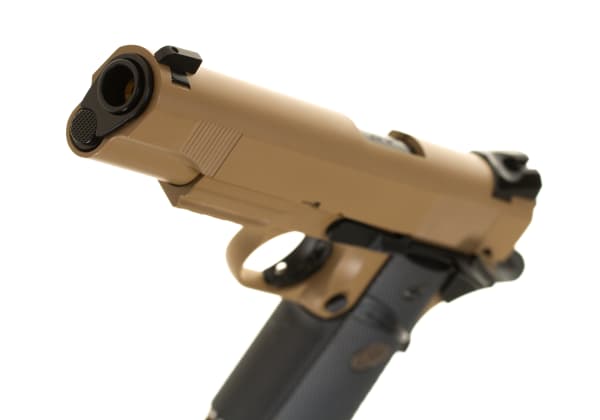 KJ Works M1911 MEU Full Metal Tan Co2