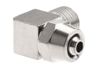 EpeS HPA 6mm Hose Coupling with Screwed Catch 90 Degree - Outer 1/8 NPT