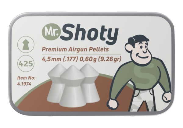 Umarex Mr. Shoty Pointed Pellets 0.60g 425rds