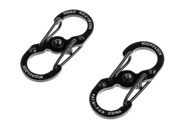 Nite Ize S-Biner Stainless Steel MicroLock 2pcs