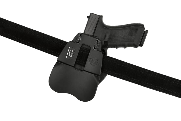 Frontline Open Top Kydex Holster für Glock 17 Paddle