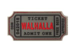 JTG Large Walhalla Ticket Rubber Patch