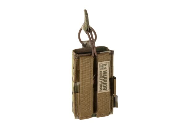 Warrior Single Open Mag Pouch 5.56mm with Shotgun Strip