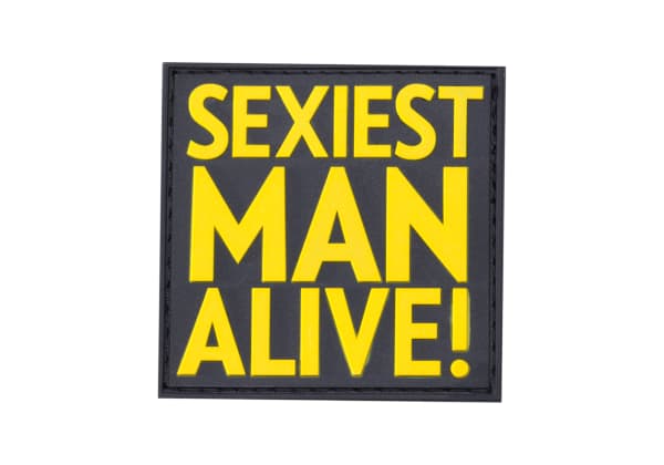 JTG Sexiest Man Alive Rubber Patch