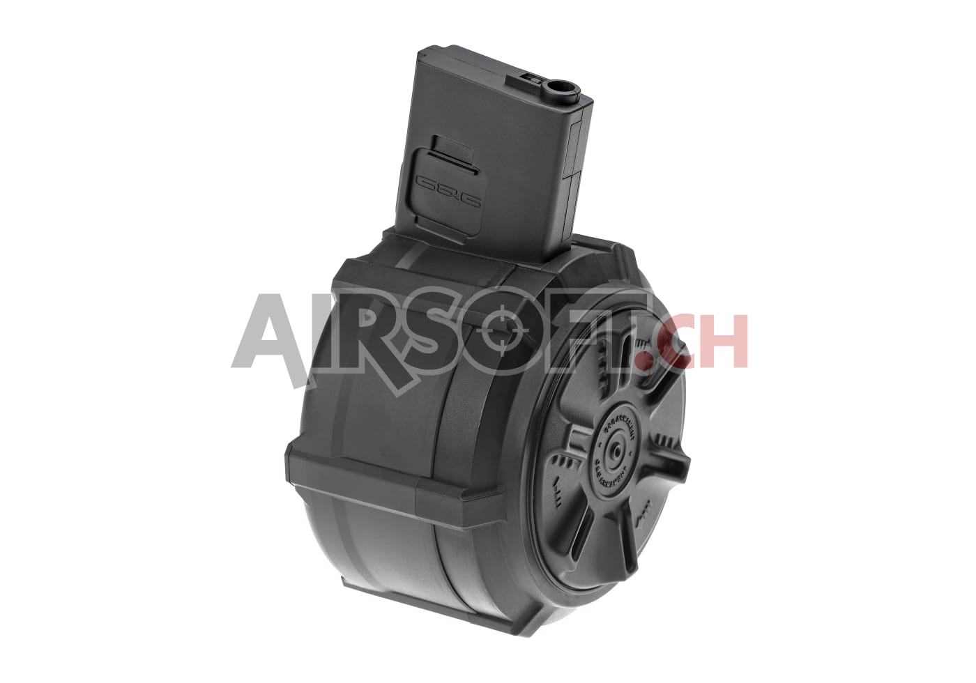 G&G Drum Mag M4 AutoWinding 2300rds (2024) Airsoft.ch
