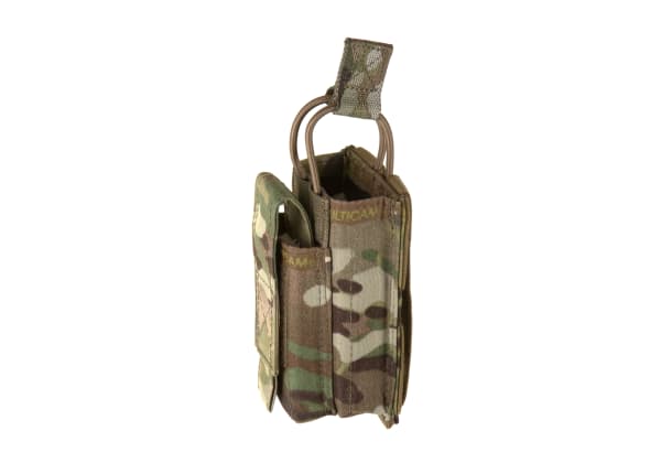 Warrior Single Open Mag Pouch 5.56mm with 9mm