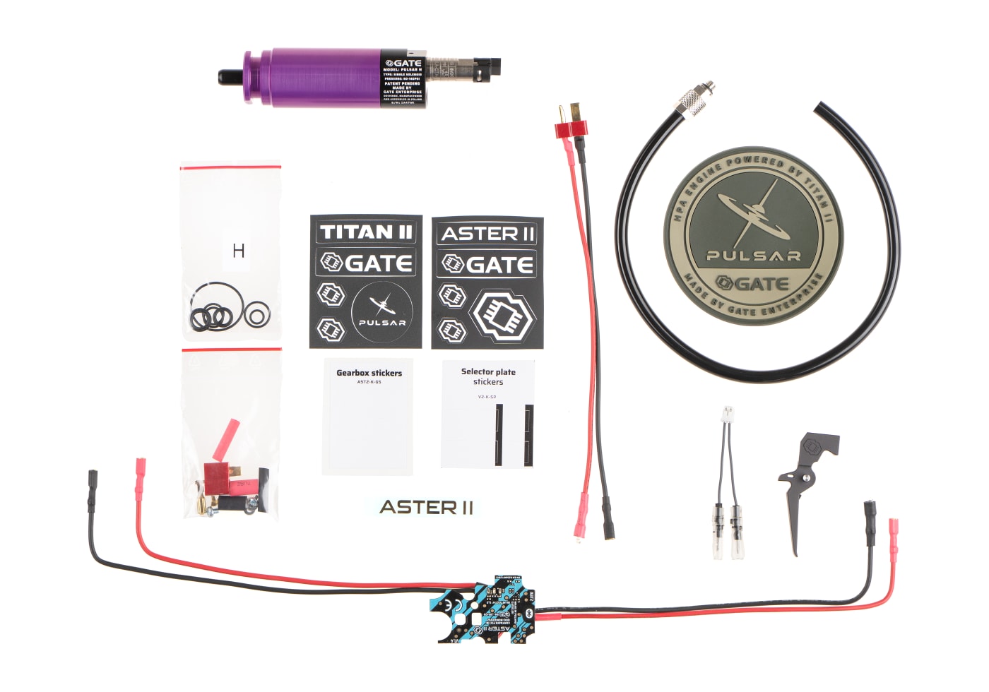 Gate Pulsar H Hybrid Single Solenoid HPA Engine with ASTER II Bluetooth Front Wired