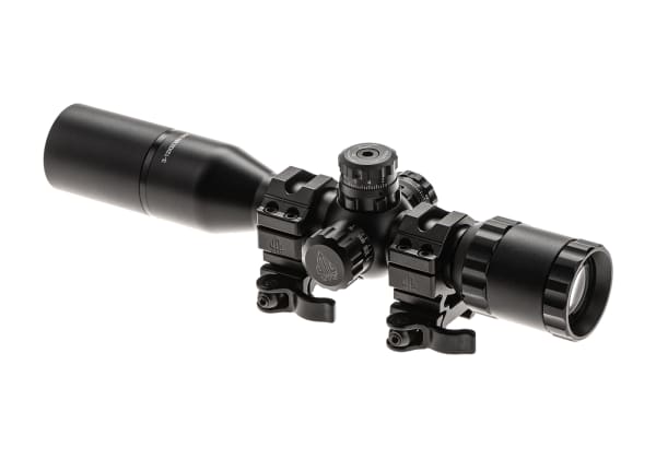 Leapers BugBuster 3-12X32 Scope Side AO Mil-Dot With QD Rings
