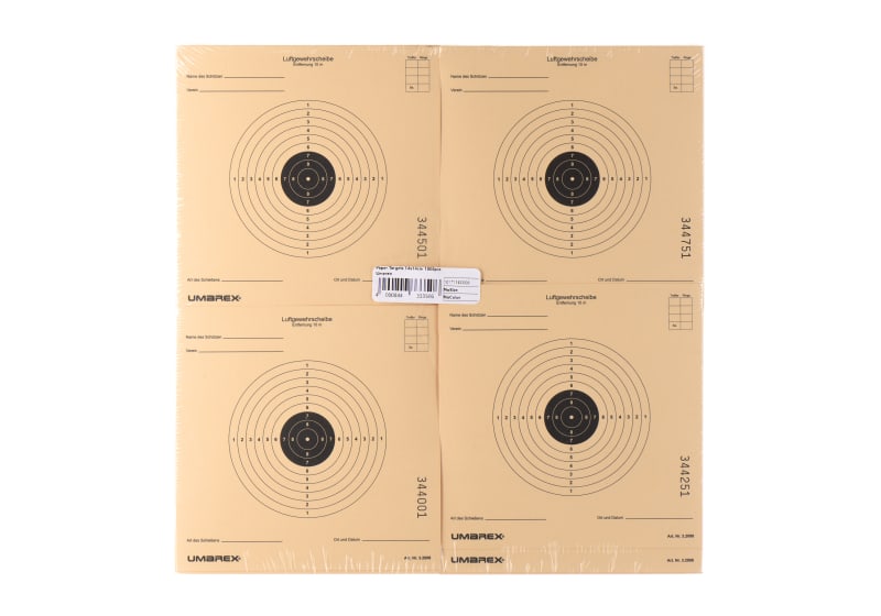 Umarex Paper Targets 14x14cm 1000pcs (2026) - Airsoftzone