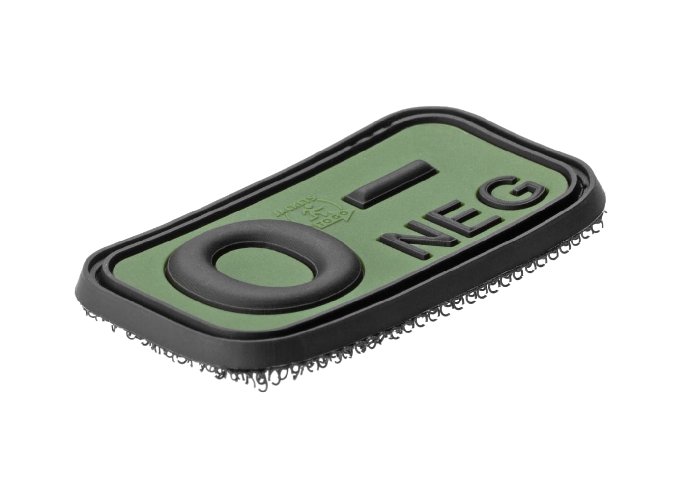JTG Bloodtype Rubber Patch 0 Neg