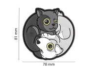 JTG Yin & Yan Cat Patch