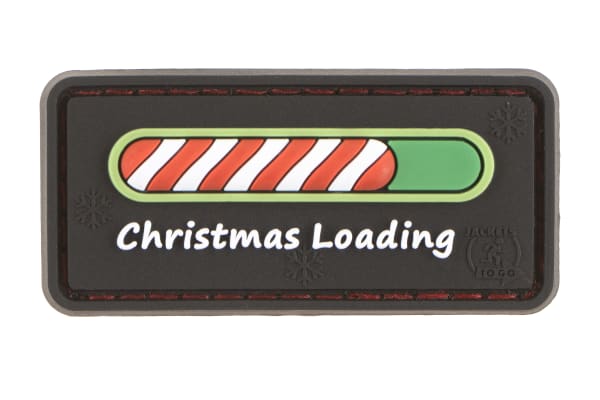 JTG Christmas Loading Candy Rubber Patch