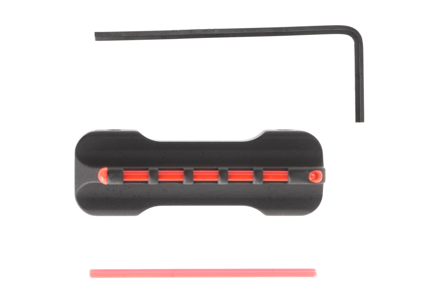 LPA Adjustable Fiber Optic Front Sight for 6-8mm Shotgun Ribs