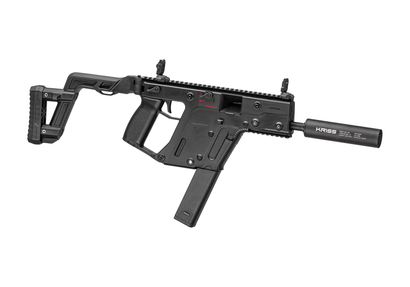 Krytac Kriss Vector with Mock Suppressor S-AEG