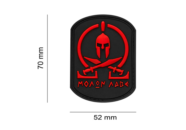 JTG Molon Labe Rubber Patch